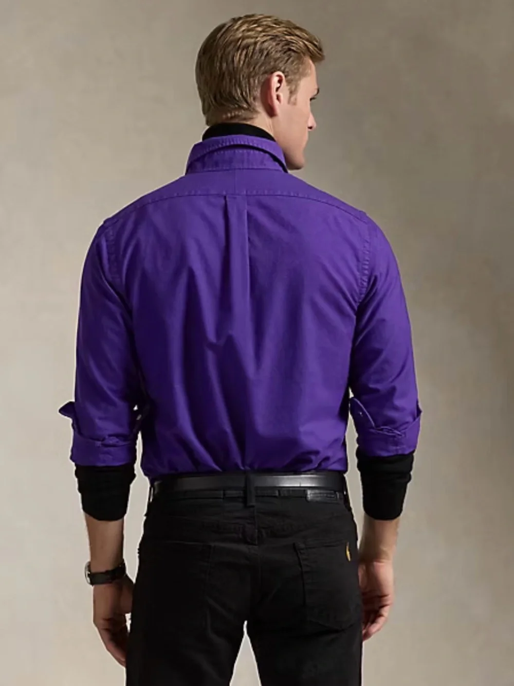 Classic Fit Garment-Dyed Oxford Shirt